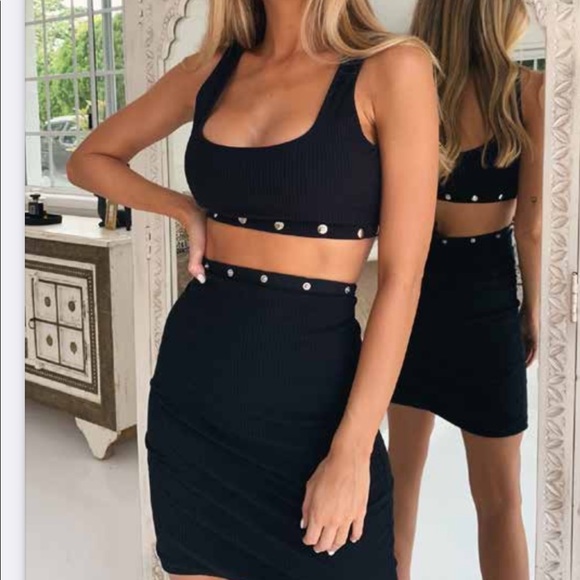 Tiger Mist Two Piece Dress Set in white - Picture 4 of 7